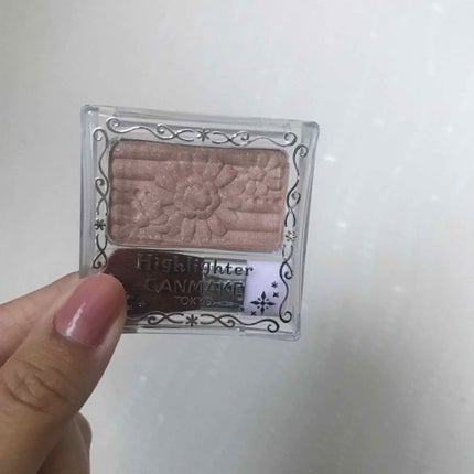 ハイライター/キャンメイク/パウダーハイライトを使ったクチコミ(1枚目)