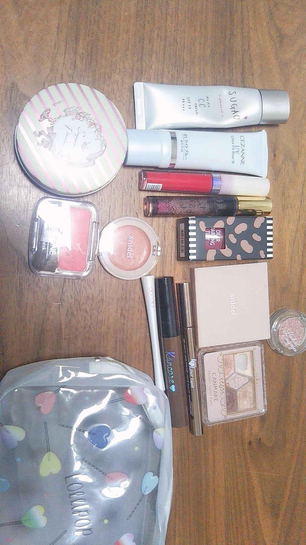 ディアダーリン ウォータージェルティント （アイスティント）/ETUDE/口紅を使ったクチコミ（2枚目）