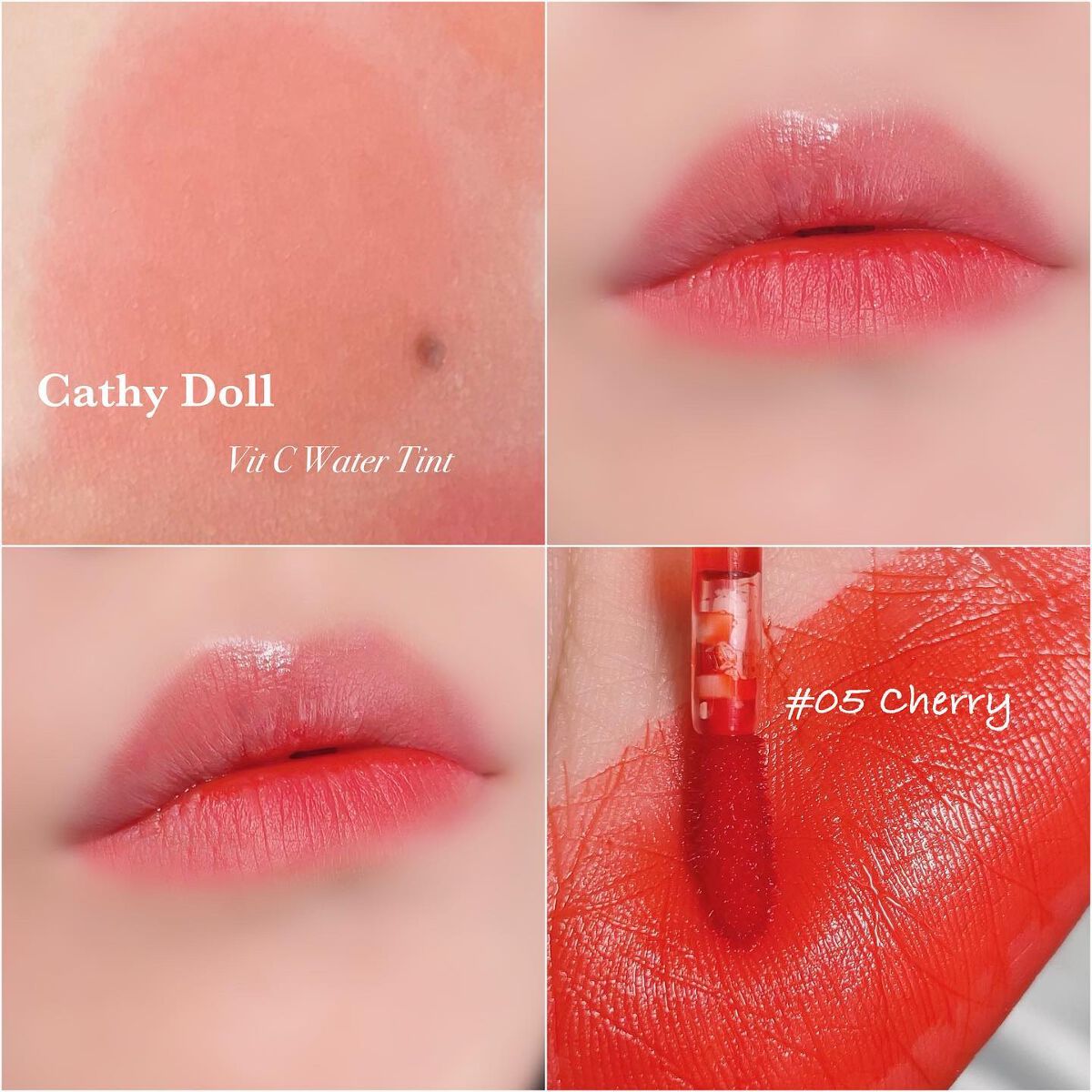 Vit C ウォーターティント/CathyDoll/リップティントを使ったクチコミ(6枚目)