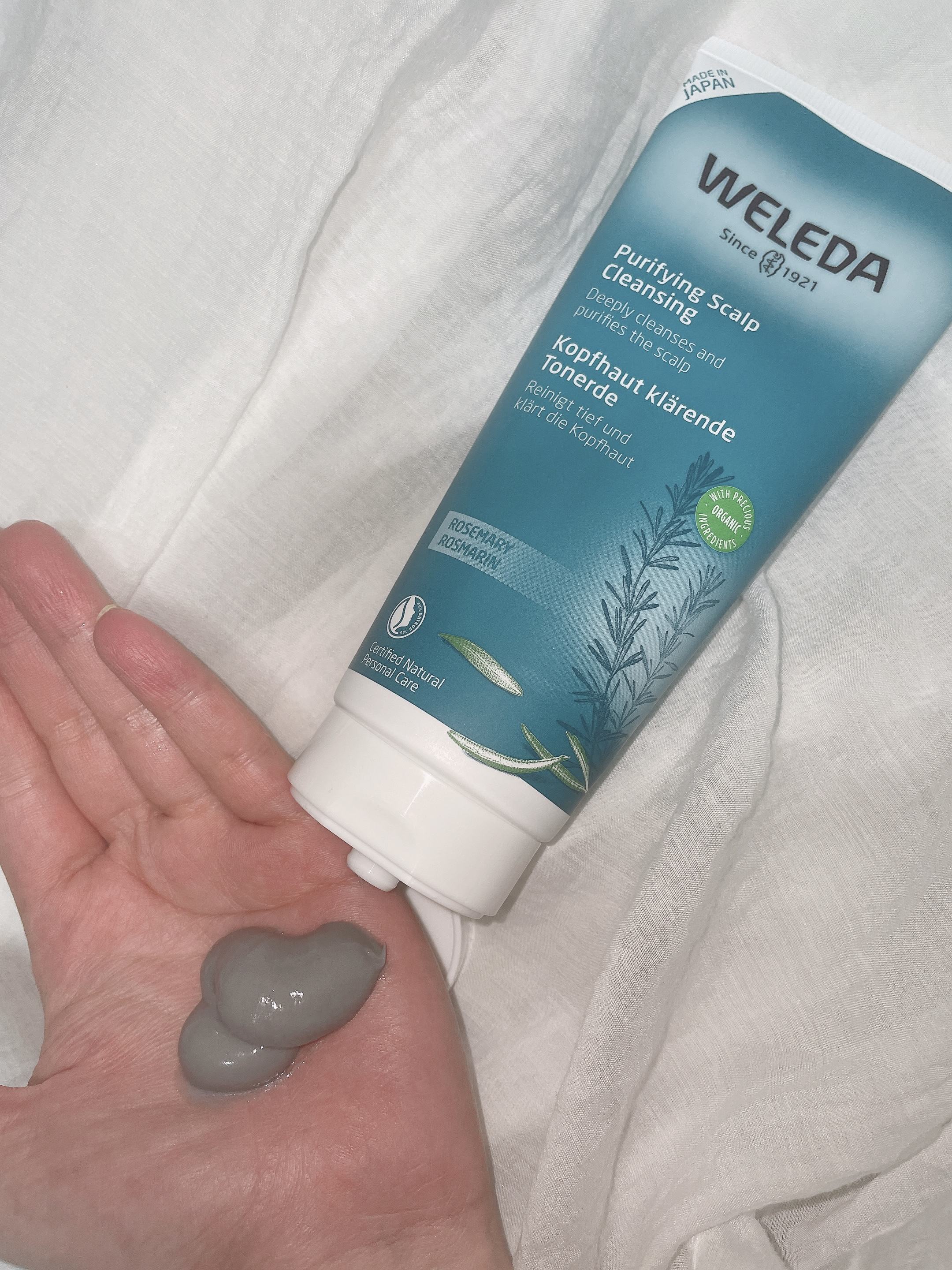 スカルプ＆ボディ リフレッシュセット/WELEDA/その他キットセットを使ったクチコミ（3枚目）