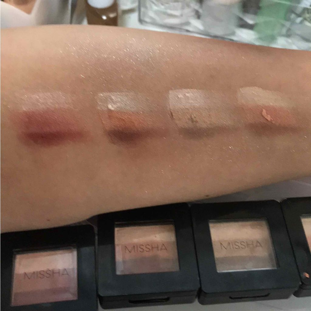 トリプルシャドウ/MISSHA/アイシャドウパレットを使ったクチコミ（2枚目）