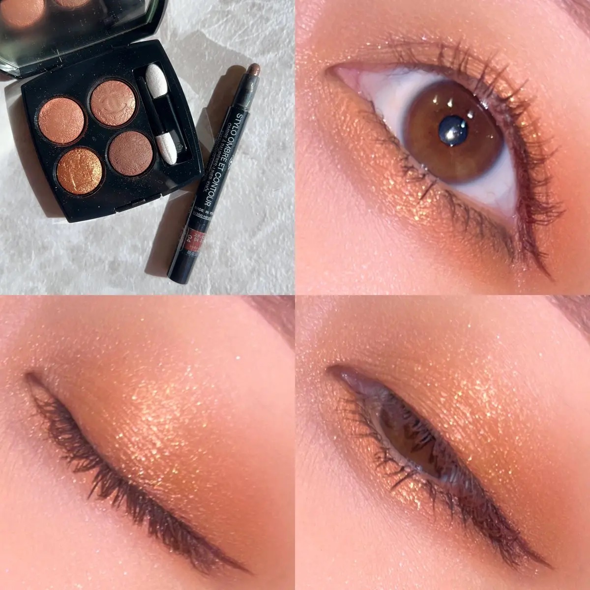 スティロ オンブル エ コントゥール 4 エレクトリック ブラウン/CHANEL/スティックアイシャドウを使ったクチコミ（1枚目）