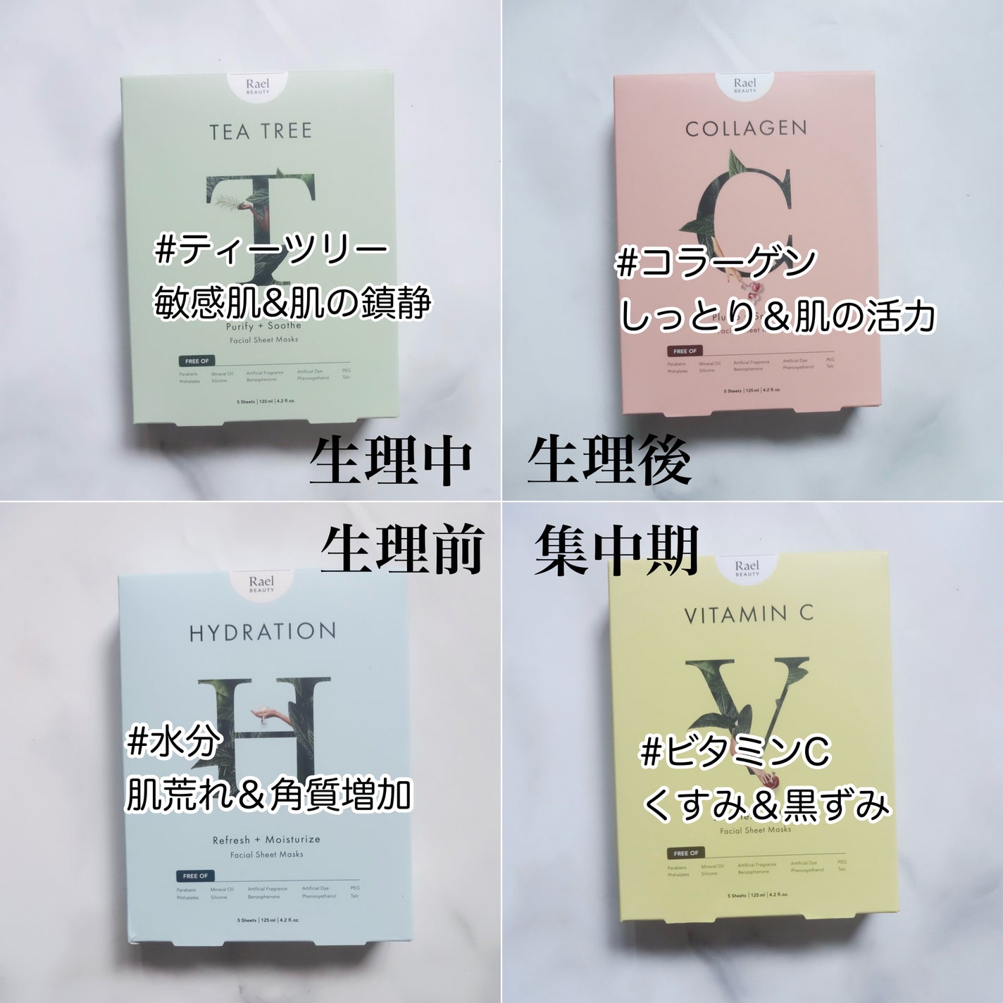 フェイスマスクスキンケア/Rael/シートマスク・パックを使ったクチコミ(2枚目)