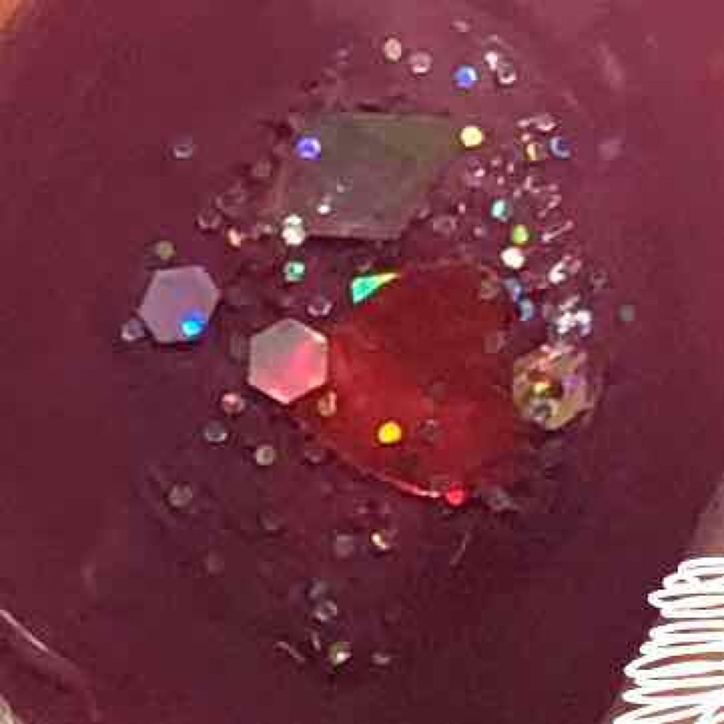 ITGグリッターネイル/DAISO/マニキュアを使ったクチコミ(3枚目)