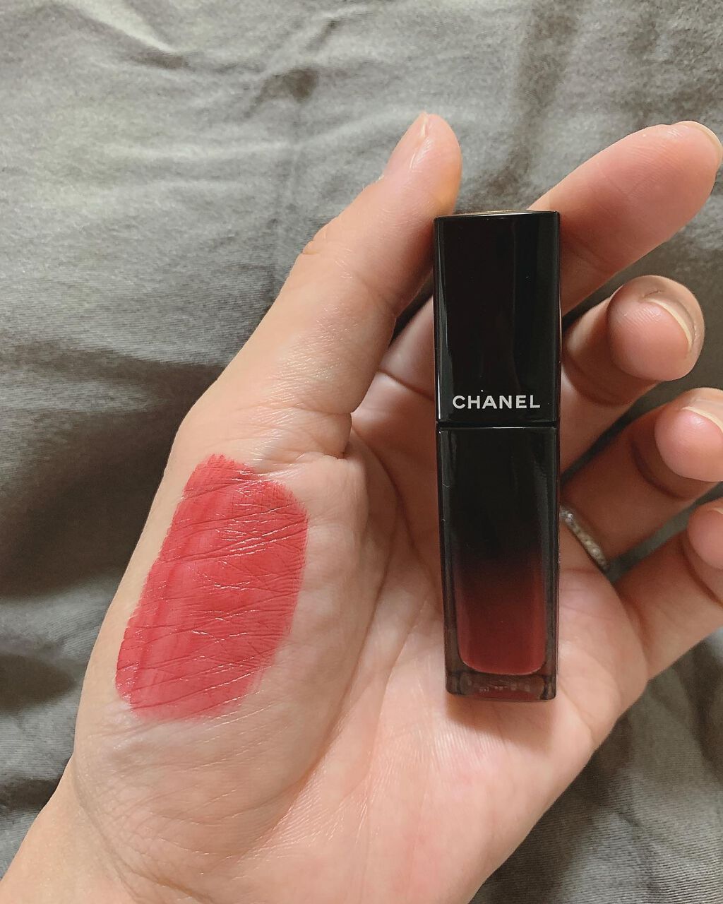 ルージュ アリュール ラック/CHANEL/口紅を使ったクチコミ(1枚目)