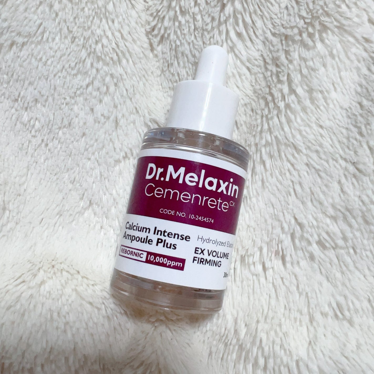 Cemenrete Calcium Intense Ampoule/Dr.Melaxin/美容液を使ったクチコミ(1枚目)