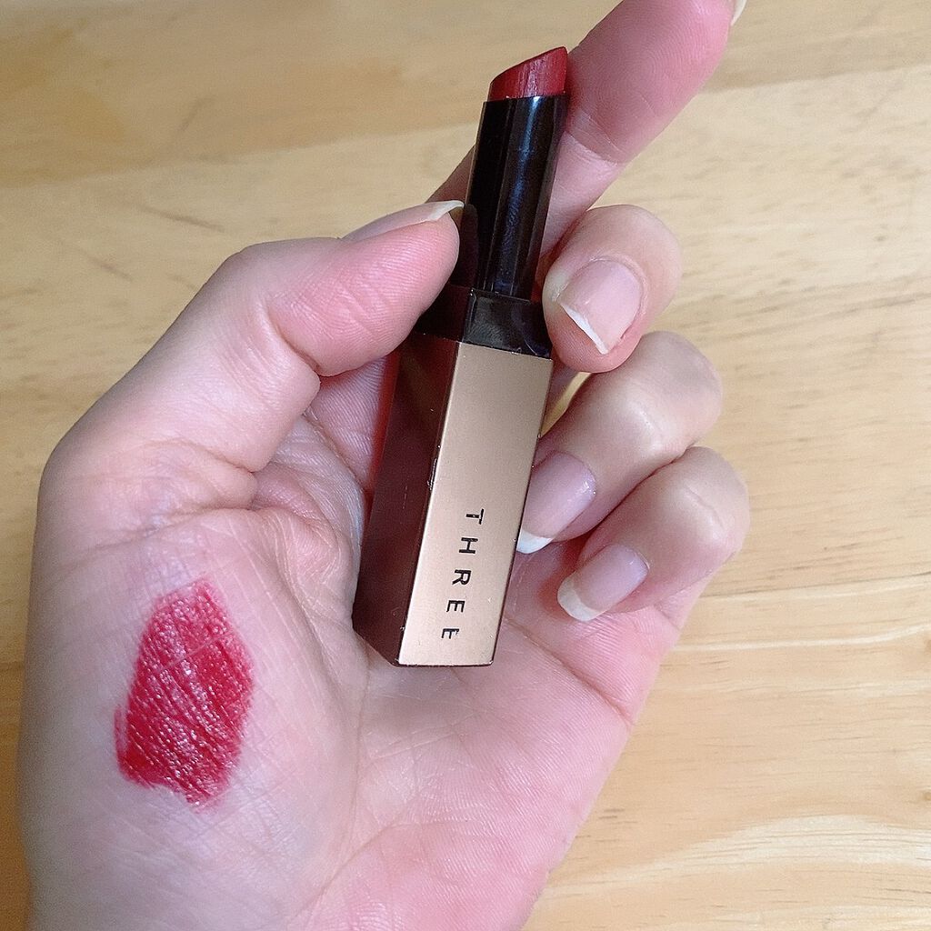 ベルベットラスト リップスティック/THREE/口紅を使ったクチコミ(2枚目)