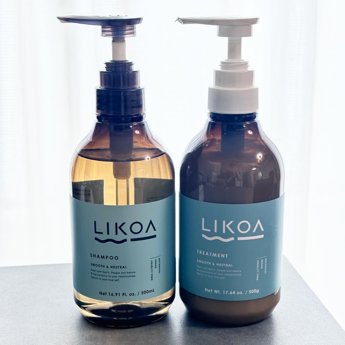 SHAMPOO & TREATMENT SMOOTH & NEUTRAL/LIKOA/サロンシャンプーを使ったクチコミ（1枚目）
