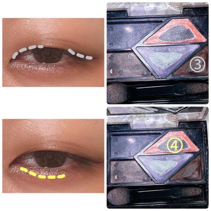 UR GLAM POWDER EYESHADOW/U R GLAM/単色アイシャドウを使ったクチコミ(7枚目)