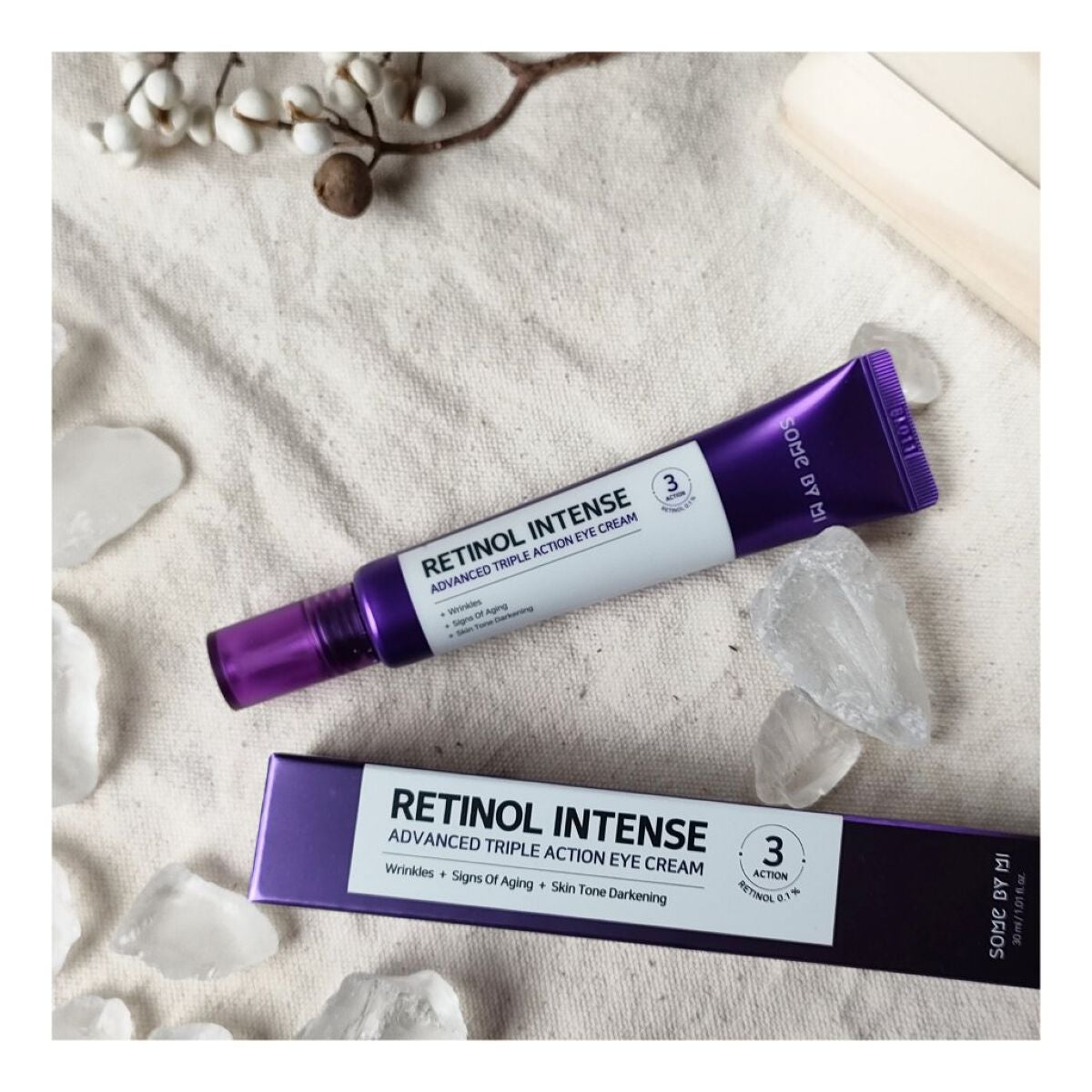 レチノールインテンシブ アドバンスドトリプルアクションアイクリーム/SOME BY MI/アイケア・アイクリームを使ったクチコミ(1枚目)