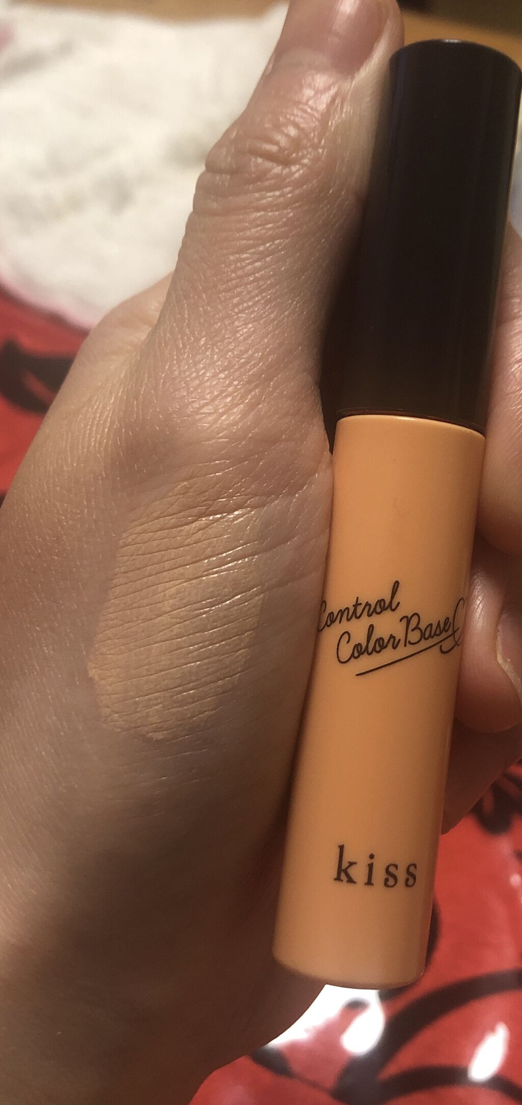 コントロールカラーベース 02 オレンジ(Orange)/KiSS/化粧下地を使ったクチコミ（2枚目）