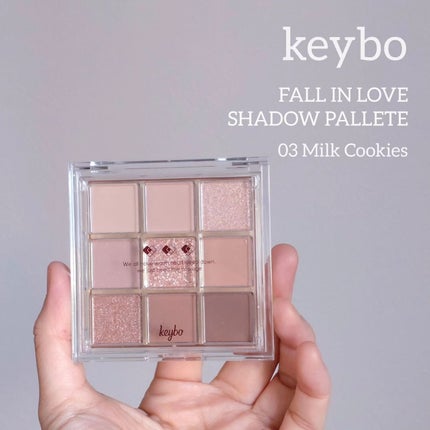 KEYBO FALL IN LOVE SHADOW PALETTE/keybo/アイシャドウパレットを使ったクチコミ(1枚目)