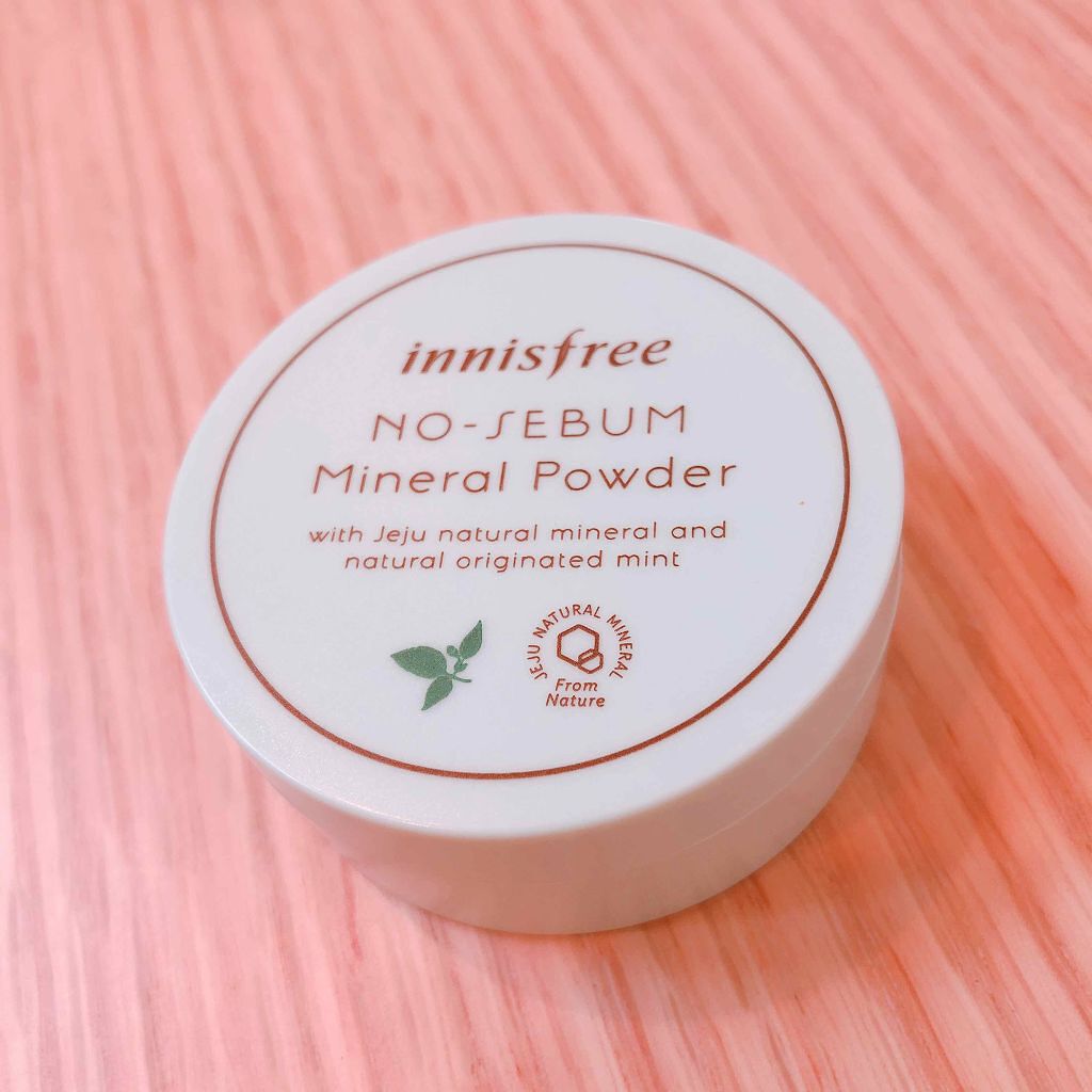 ノーセバム ミネラルパウダー/innisfree/ルースパウダーを使ったクチコミ(1枚目)