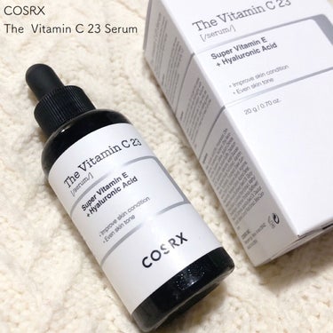 COSRX
ザ・ビタミンC23セラム
The  Vitamin C 23 Serum


○純粋ビタミンC23%配合
○低刺激セラム
○シミ&弾力ケア


🌷こんな方におすすめ
・紫外線でできたくすみが