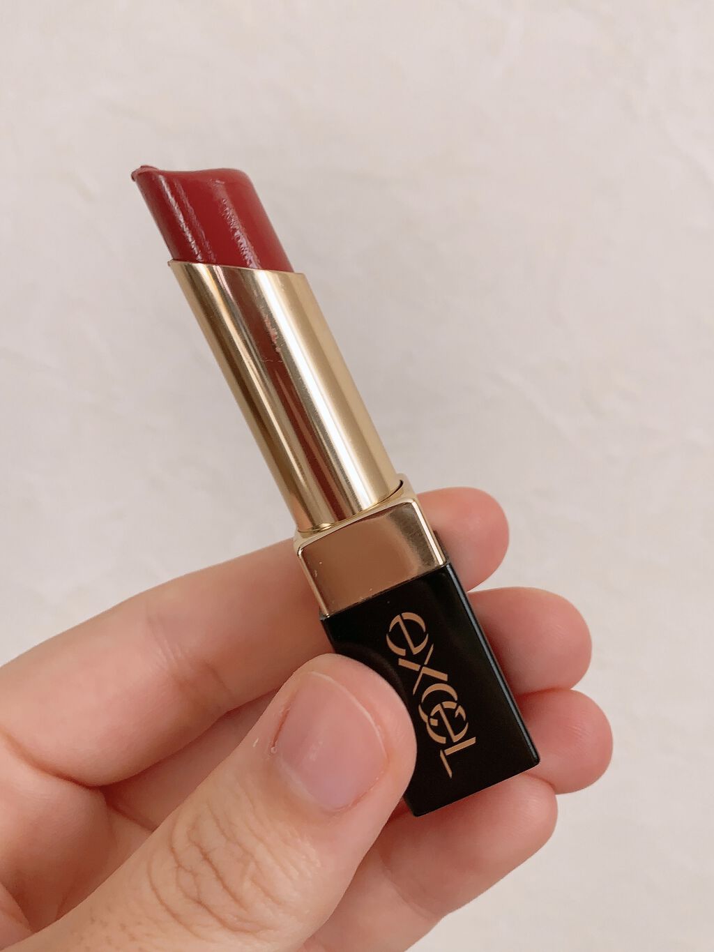 グレイズバームリップ/excel/口紅を使ったクチコミ（1枚目）