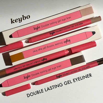 ダブルラスティングジェルライナー/keybo/ジェルアイライナーを使ったクチコミ(2枚目)