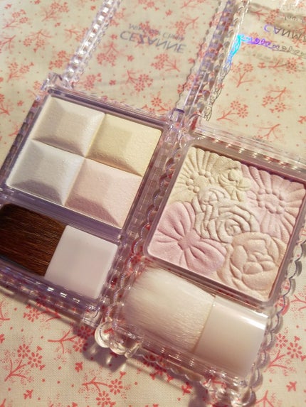 グロウフルールハイライター/キャンメイク/パウダーハイライトを使ったクチコミ(2枚目)