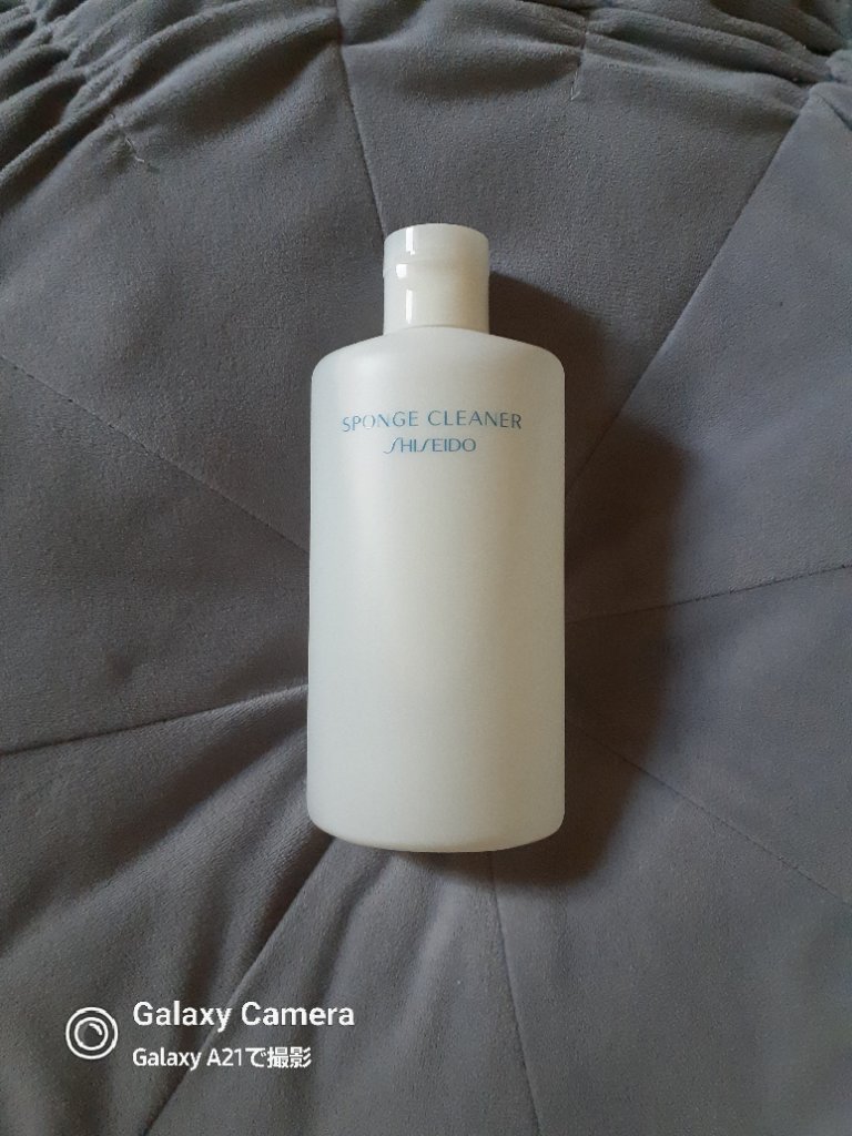  #SHISEIDO   スポンジクリーナーＮ 198   Ｌ
   120ml


けっこう丁寧にしすぎないようにするのがいいみたい。結局のところ、浴室で洗わないこと。

ベースメーキャップの汚れや殺菌をすっきり落とす、専用クリーナーでし