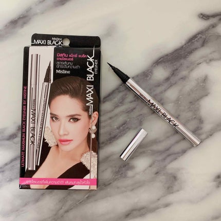 チャイ緒🌈✨ on LIPS 「タイコスメMistineMAXIBLACK今使ってるアイライナ..」(1枚目)