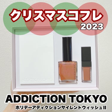 ホリデー アディクション　サイレント ウィッシュⅡ /ADDICTION/メイクアップキットを使ったクチコミ（1枚目）