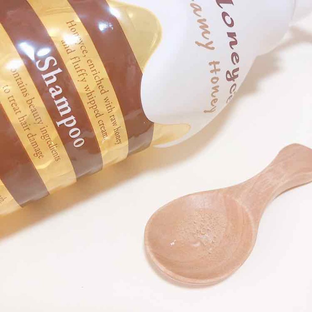 クリーミーハニー シャンプー/トリートメント シャンプー本体/ハニーチェ/市販シャンプーを使ったクチコミ（2枚目）