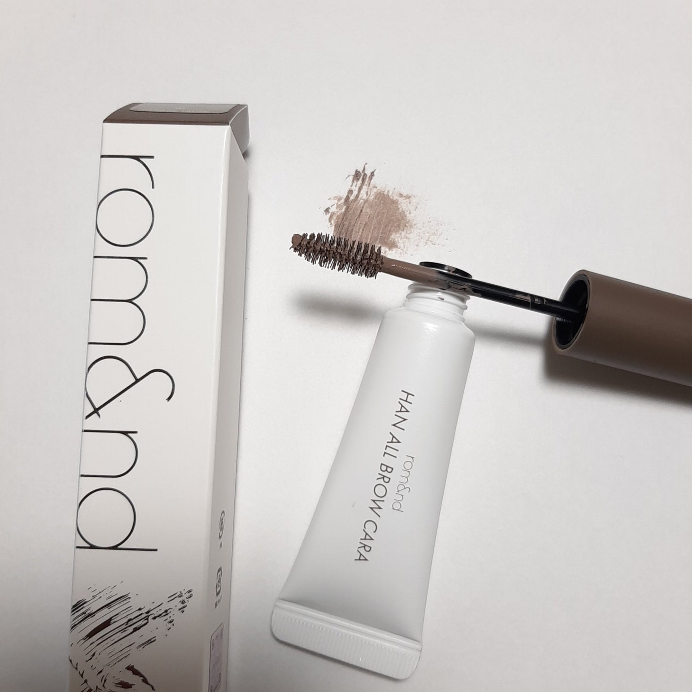 ハンオールブロウカラ/rom&nd/眉マスカラを使ったクチコミ(1枚目)