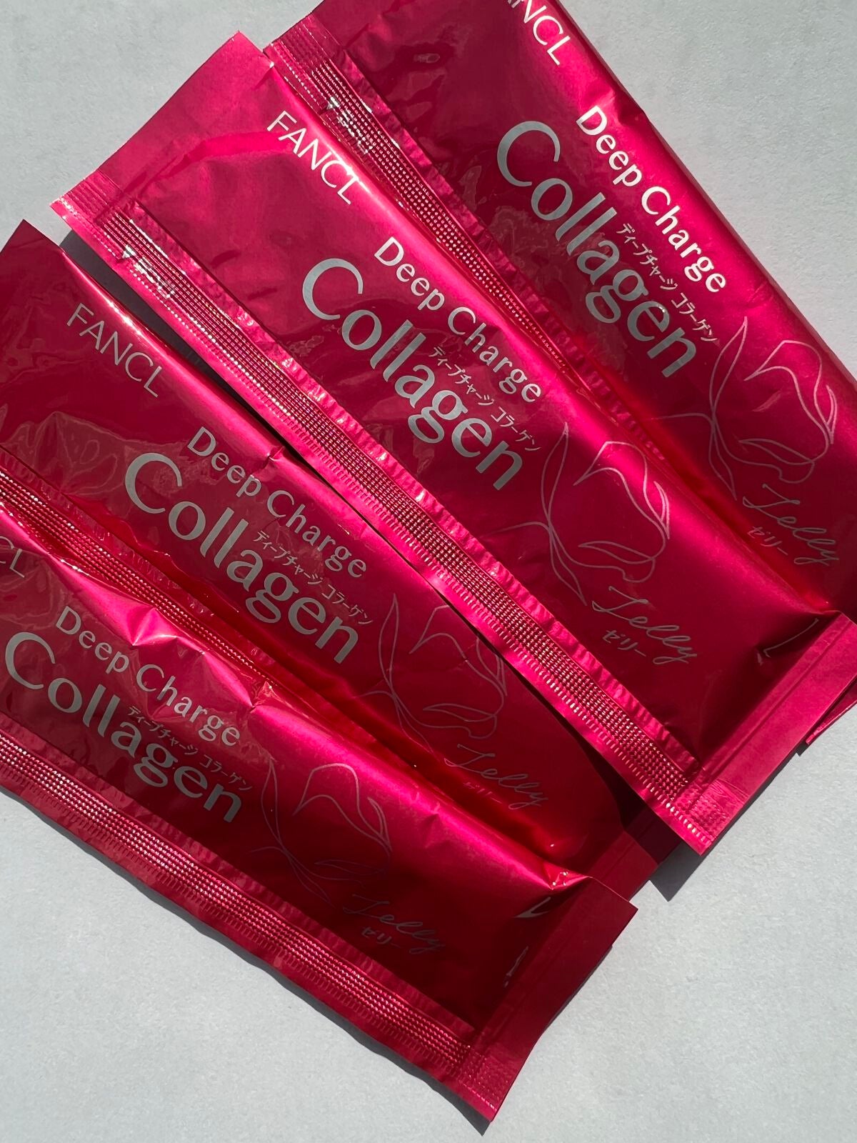 ディープチャージ コラーゲン スティックゼリー/ファンケル/美容サプリメントを使ったクチコミ(2枚目)