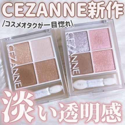 ペールトーンアイシャドウ/CEZANNE/アイシャドウを使ったクチコミ(1枚目)