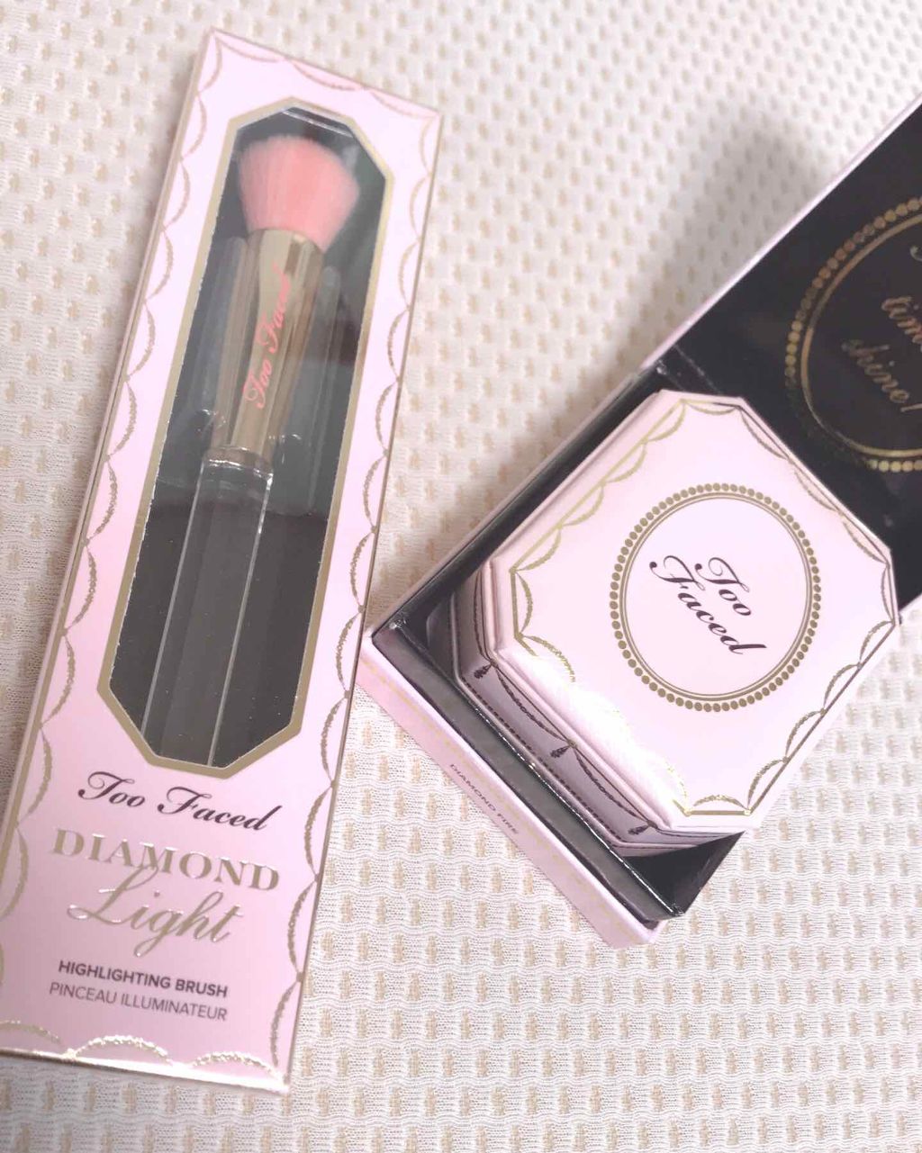 ダイヤモンドライト マルチユース ハイライター/Too Faced/パウダーハイライトを使ったクチコミ(1枚目)