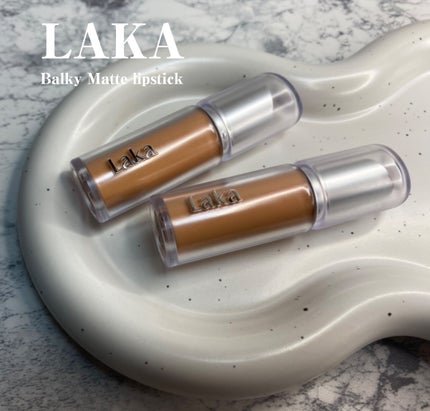 バルキーマットリップスティック/Laka/口紅を使ったクチコミ(1枚目)