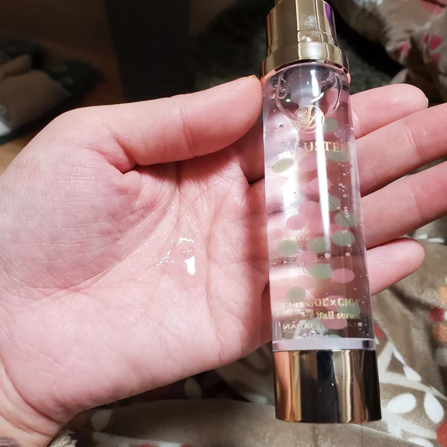 レチノール×シカ バウンスボールセラム/LIALUSTER/美容液を使ったクチコミ(3枚目)