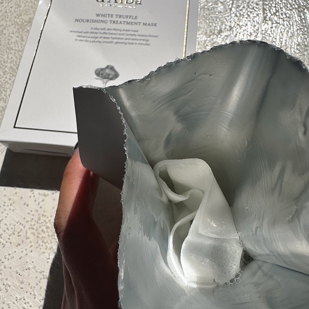 ホワイトトリュフナリシングトリートメントマスク/ダルバ/シートマスク・パックを使ったクチコミ(4枚目)