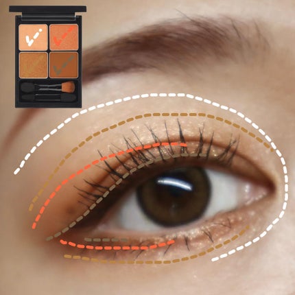 &be パレットアイシャドウ/&be/アイシャドウパレットを使ったクチコミ(5枚目)