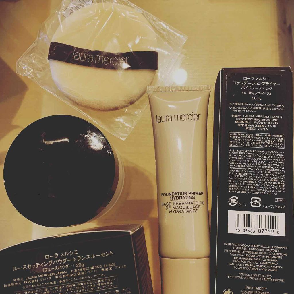 ルースセッティングパウダー トランスルーセント/ローラ メルシエ/ルースパウダーを使ったクチコミ(1枚目)