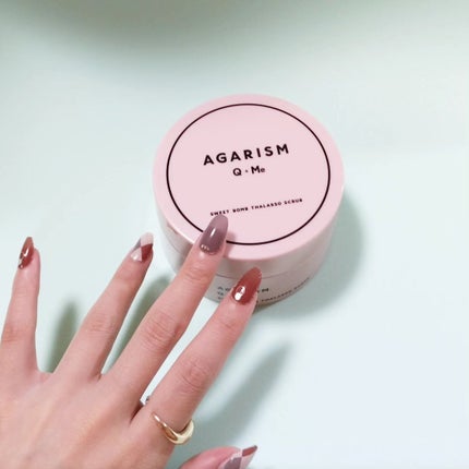 Q+Me スウィート ボム タラソ スクラブ/AGARISM/バスト・ヒップケアを使ったクチコミ(2枚目)