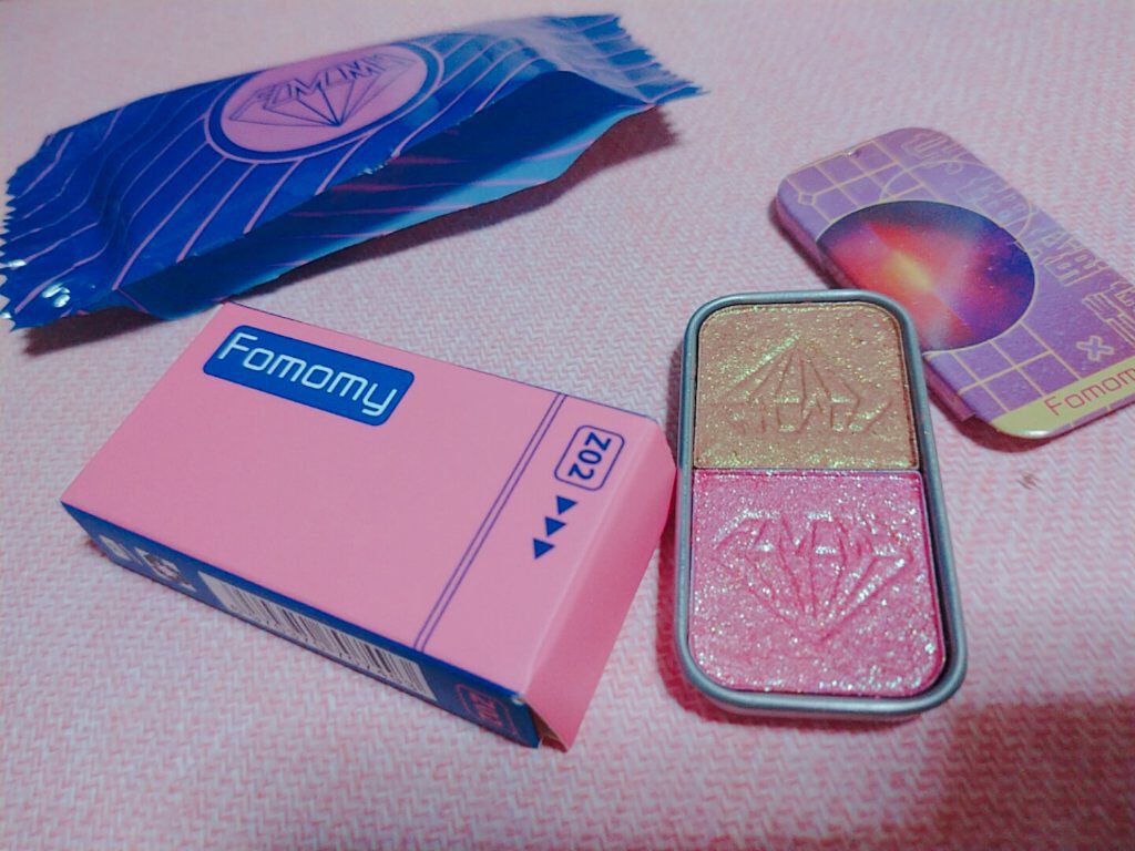 キャンディーボックスアイシャドウ Z02/FOMOMY/アイシャドウパレットを使ったクチコミ（1枚目）