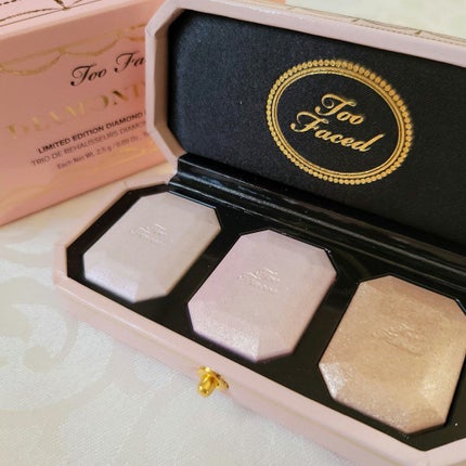 ~ダイヤモンドライト シリーズ~ マルチユース ハイライター トリオ/Too Faced/パウダーハイライトを使ったクチコミ(3枚目)
