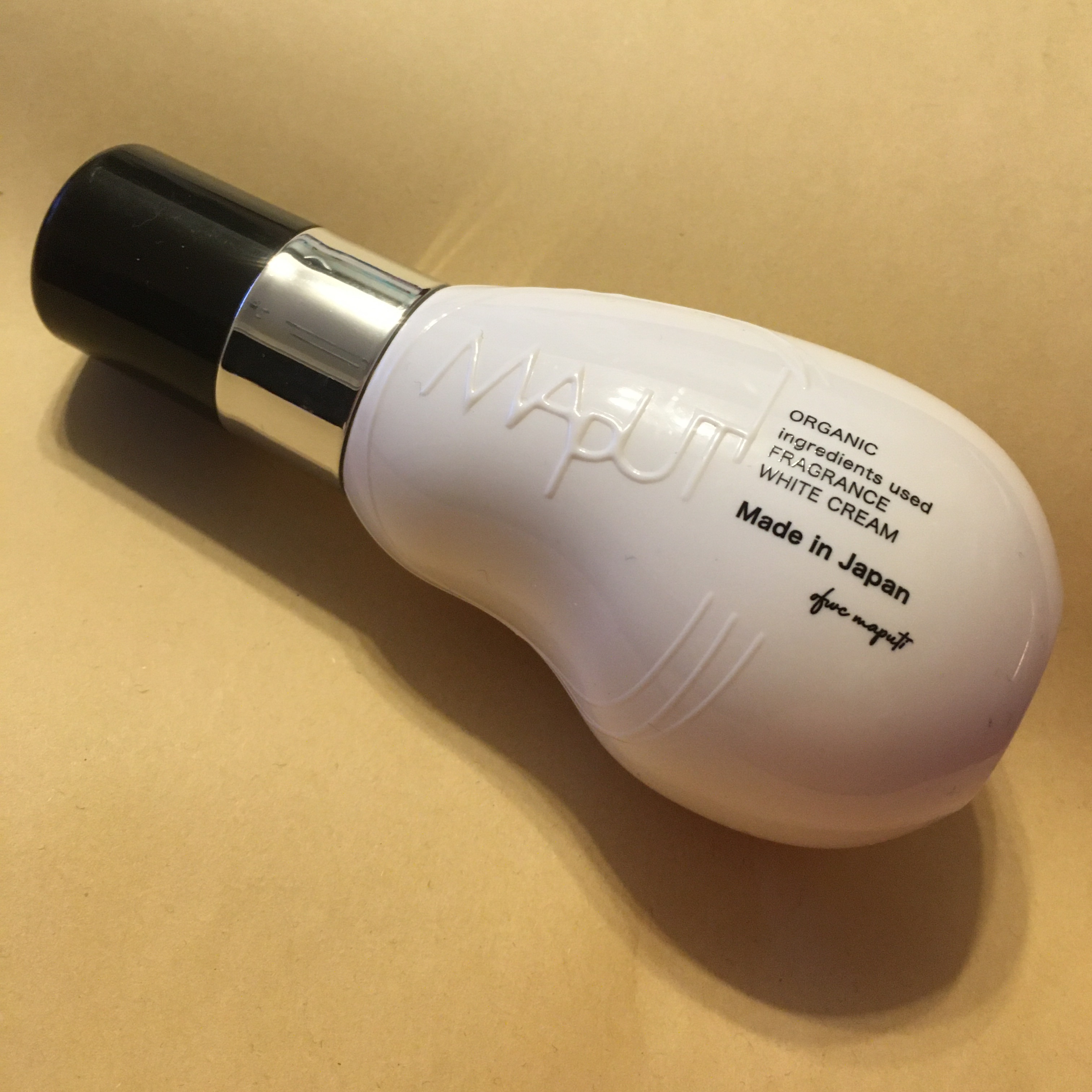 オーガニックフレグランスホワイトクリーム/MAPUTI/デリケートゾーンケアを使ったクチコミ（1枚目）
