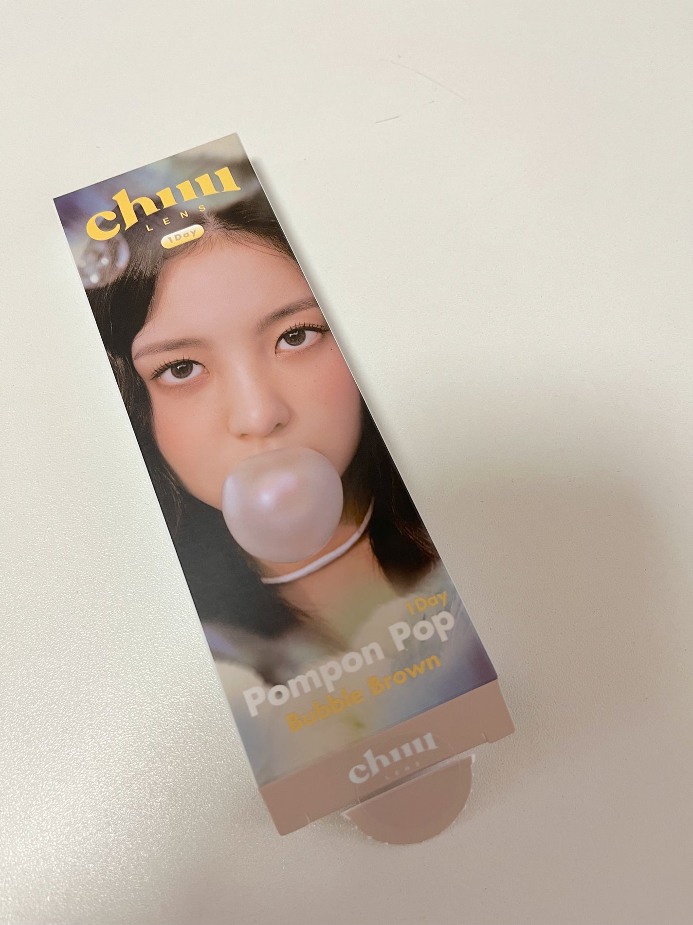 Pompon Pop /chuu LENS/ワンデー(1DAY)カラコンを使ったクチコミ(2枚目)