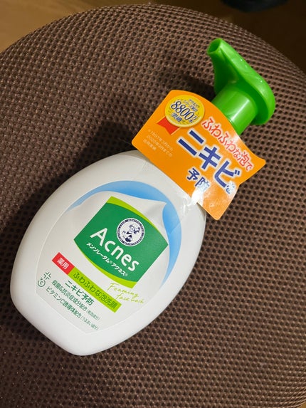 薬用ふわふわな泡洗顔/メンソレータム アクネス/泡洗顔を使ったクチコミ(1枚目)