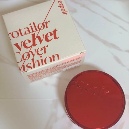 プロテーラービーベルベットカバークッション/espoir/クッションファンデーションを使ったクチコミ(1枚目)