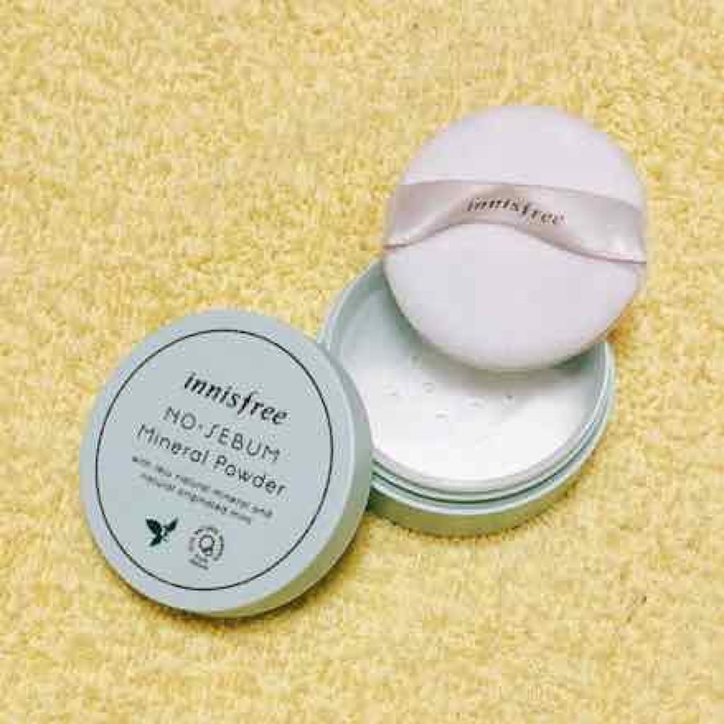 ノーセバム ミネラルパウダー/innisfree/ルースパウダーを使ったクチコミ(2枚目)