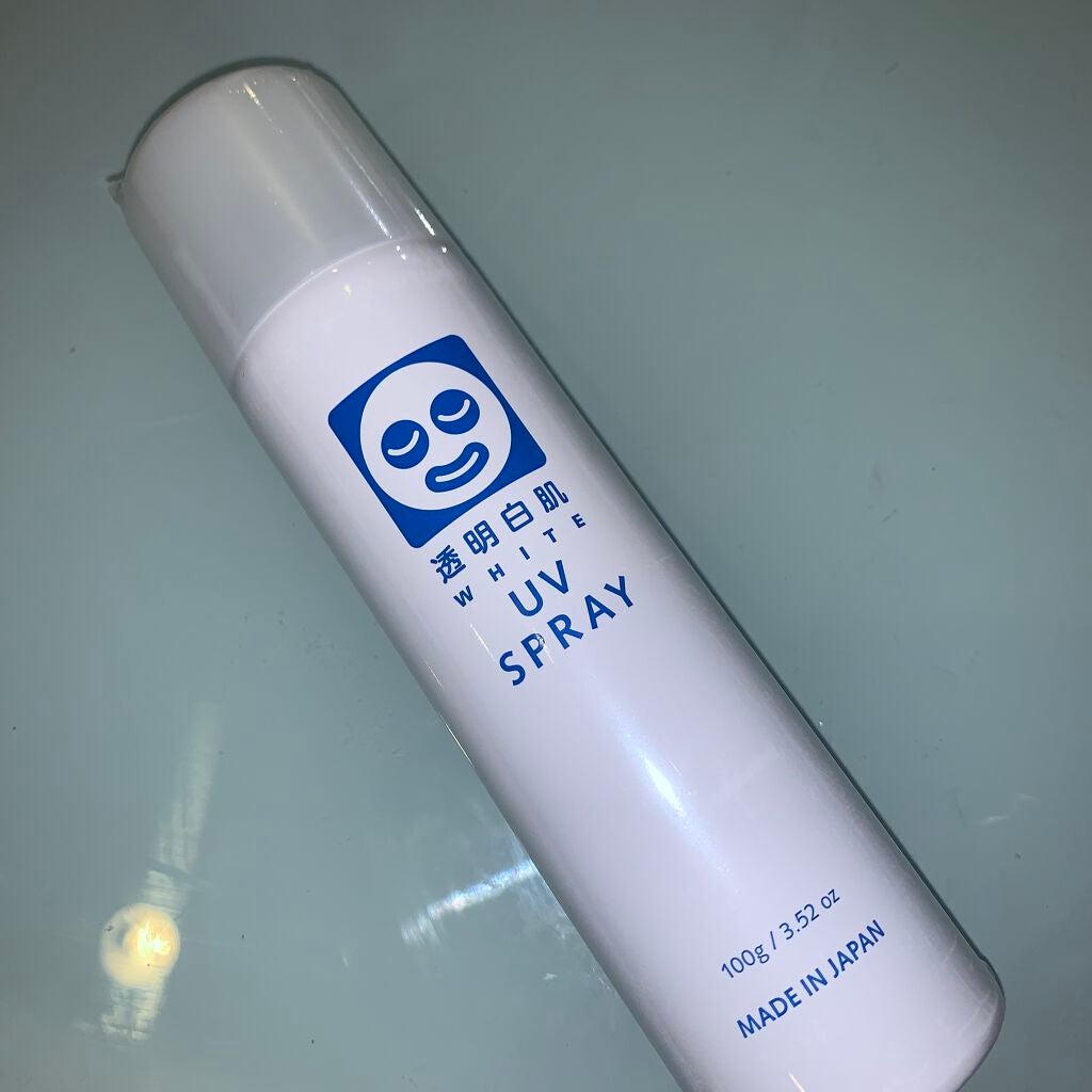 透明白肌 ホワイトUVスプレー/透明白肌/日焼け止めミスト・スプレーを使ったクチコミ(1枚目)