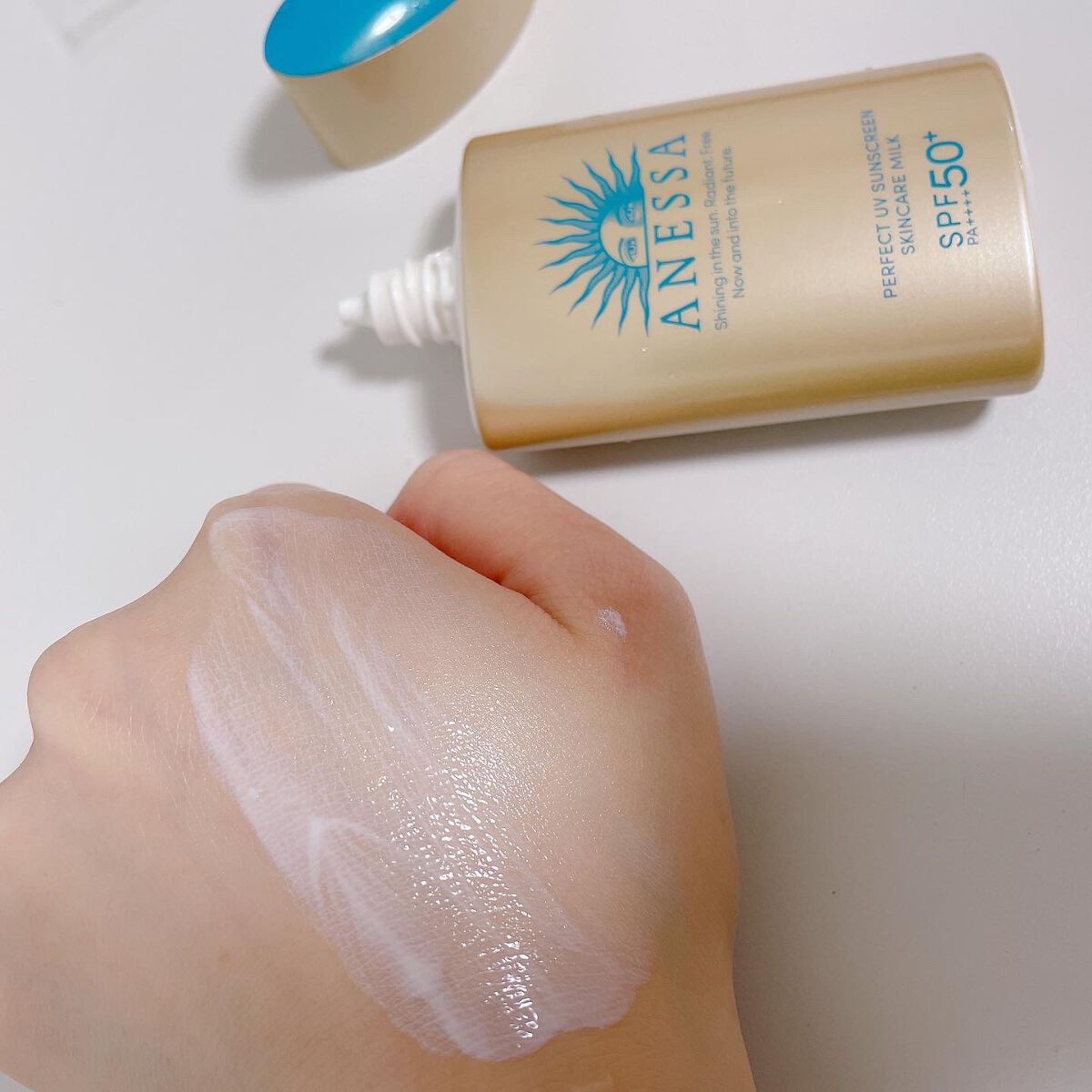 パーフェクトUV スキンケアミルク N/アネッサ/日焼け止め・UVケアを使ったクチコミ(3枚目)