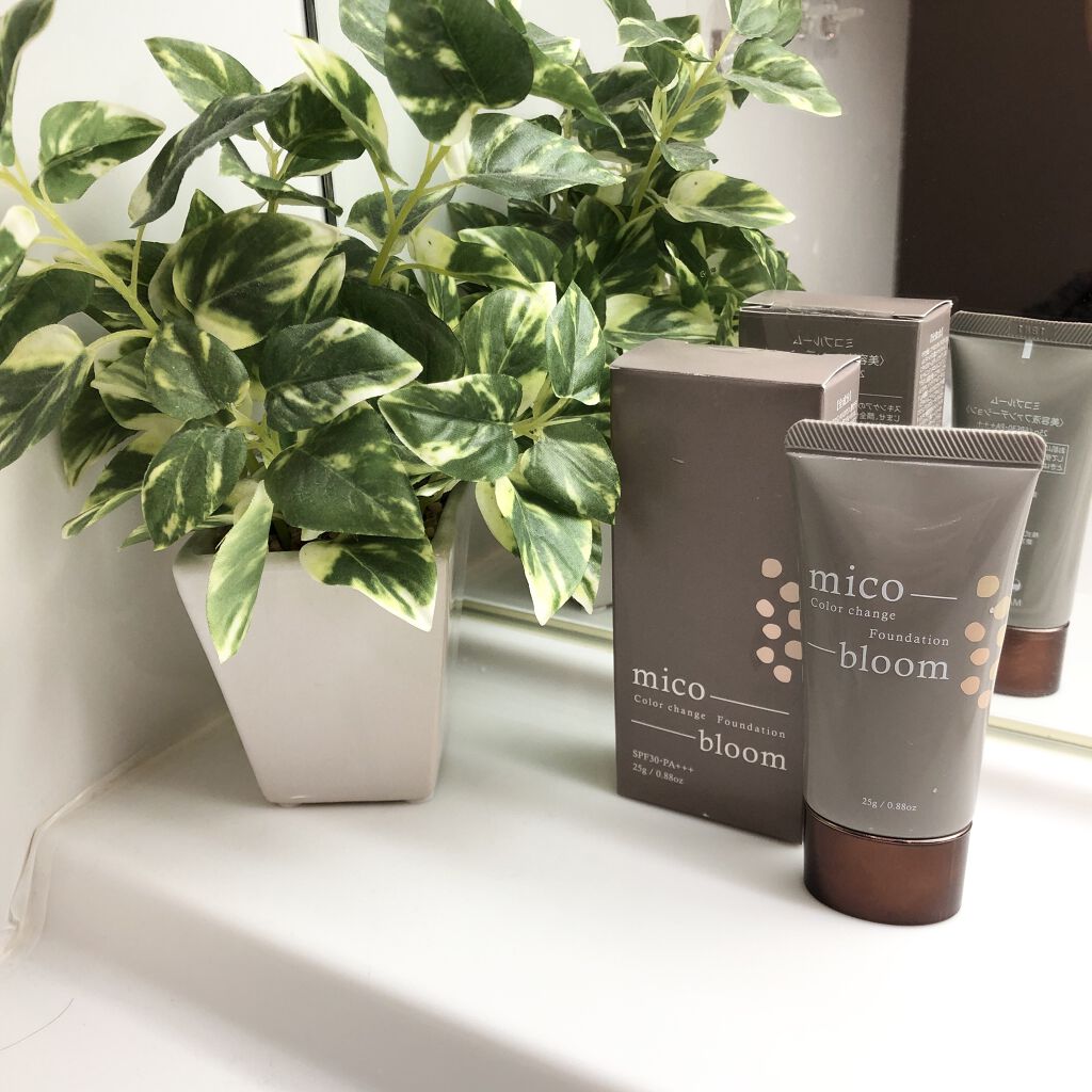 ミコブルーム/FABIUS/リキッドファンデーションを使ったクチコミ（1枚目）