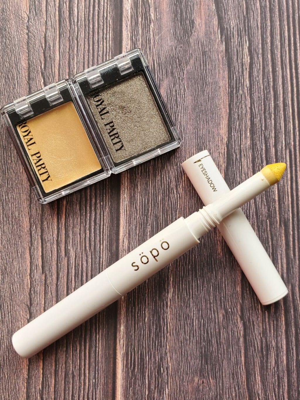 パウダー&ライナー/sopo/スティックアイシャドウを使ったクチコミ（2枚目）