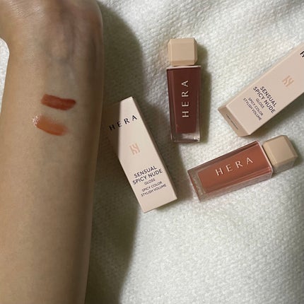 センシュアルスパイシーヌードグロス/HERA/リップグロスを使ったクチコミ(4枚目)