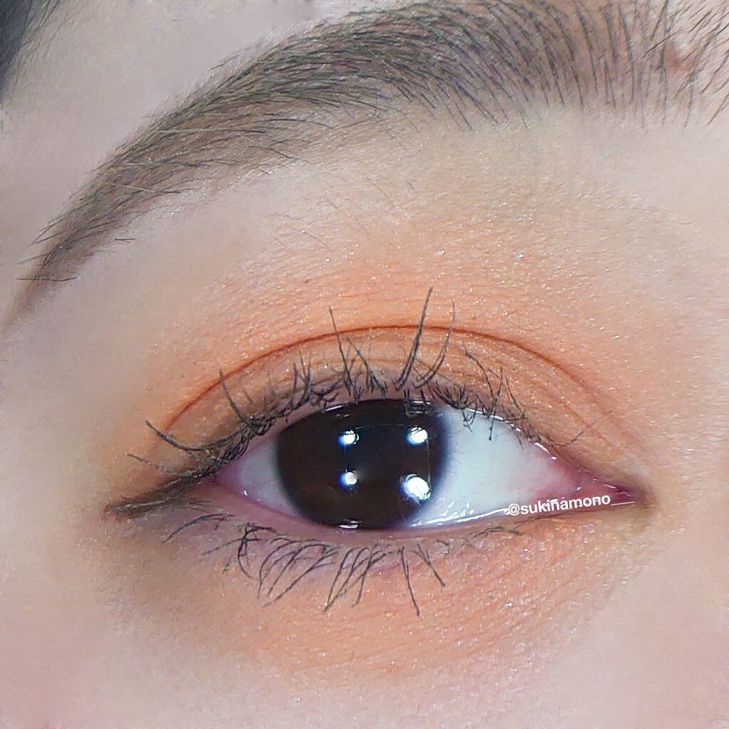 アイプランナー F06 チリペッパー/excel/単色アイシャドウを使ったクチコミ（3枚目）