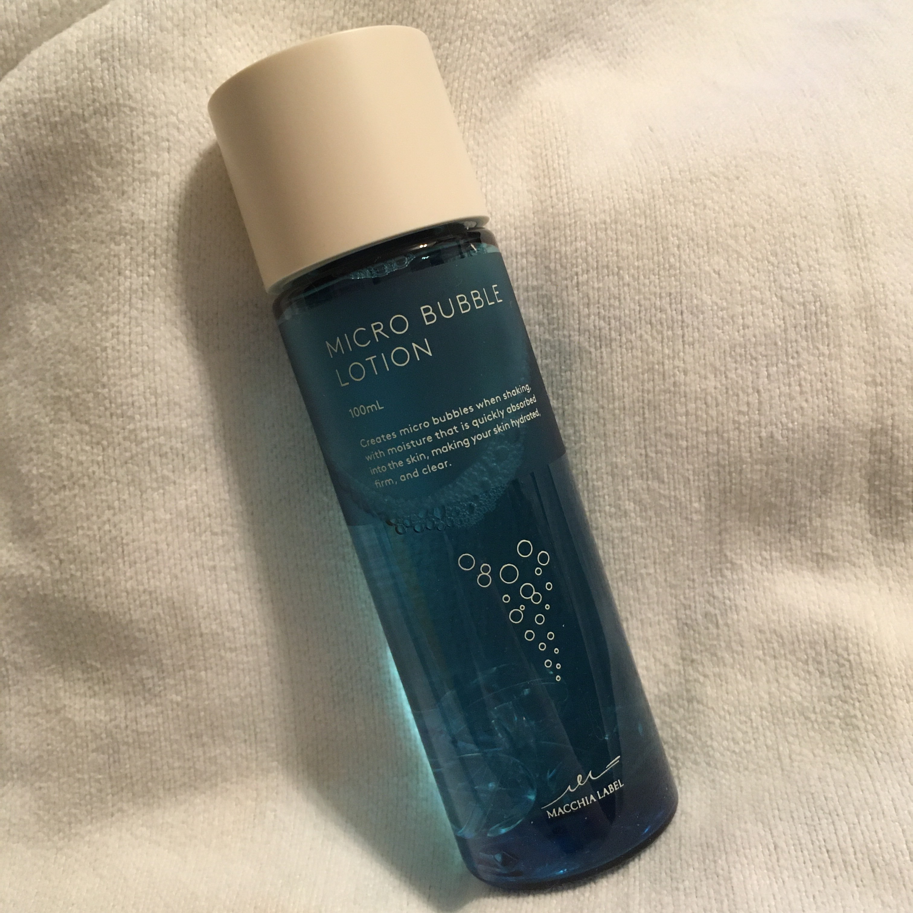 薬用マイクロバブルローション/Macchia Label/化粧水を使ったクチコミ（2枚目）