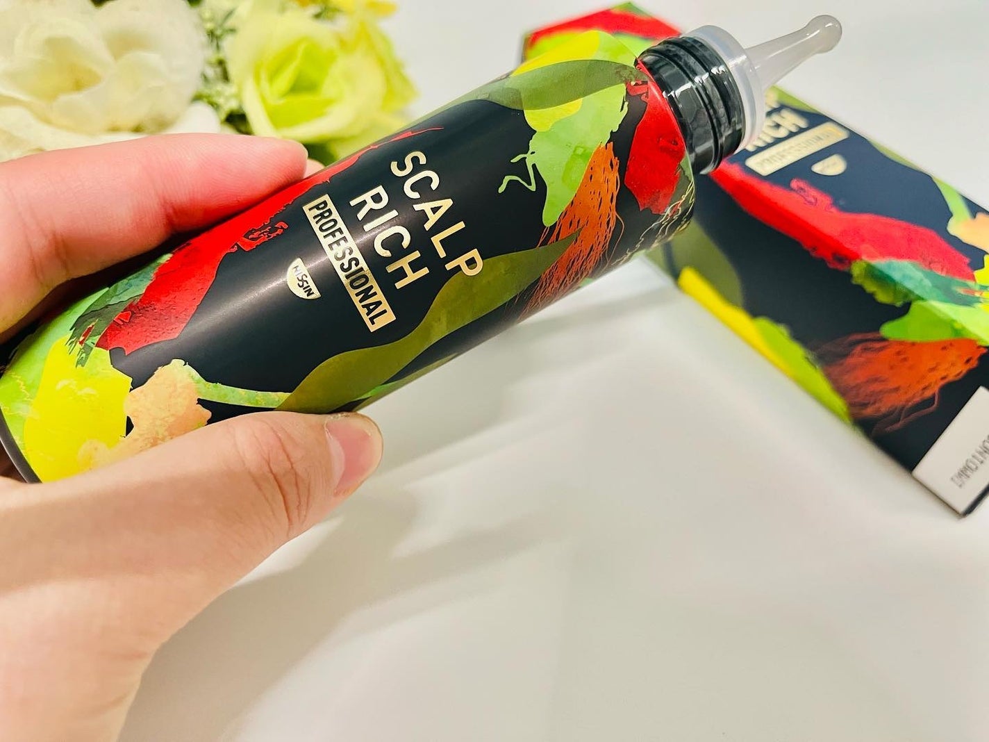 スカルプリッチ プロフェッショナル/日清食品/頭皮ローションを使ったクチコミ(2枚目)